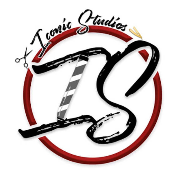 Iconic Studios Barbershop logo